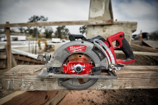 The M18 FUEL™ 7-1/4” Rear Handle Circular Saw from Milwaukee Tool.