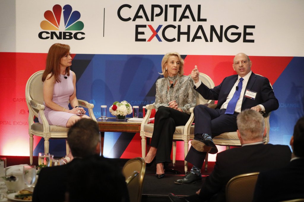 Sheryl Palmer of Taylor Morrison and David M. Brickman of Freddie Mac engaged in a Q&A session with Diana Olick.