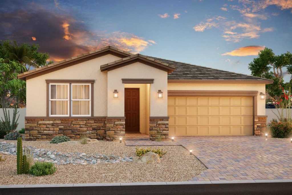 Beazer Homes Zion model at Belmont Park.