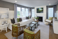 A Miller & Smith model home in the Embrey Mill community in Stafford, Va.