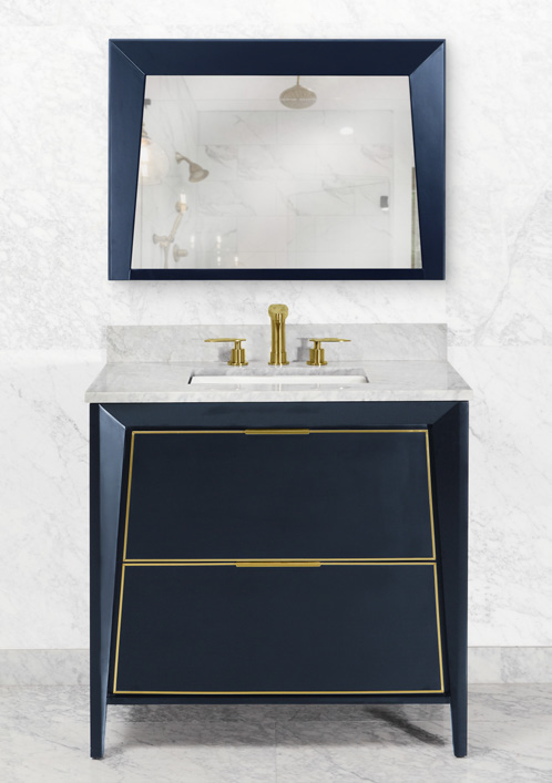 The ICERA Canto Vanity in blue.