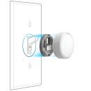 The Lutron Aurora Smart Bulb Dimmer.
