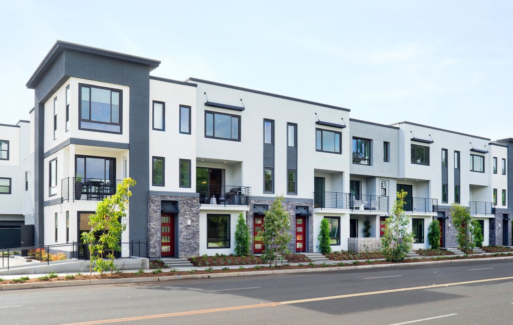 KTGY's LUX townhomes.