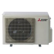 The WR Model 16 SEER Heat Pump’s exterior unit.