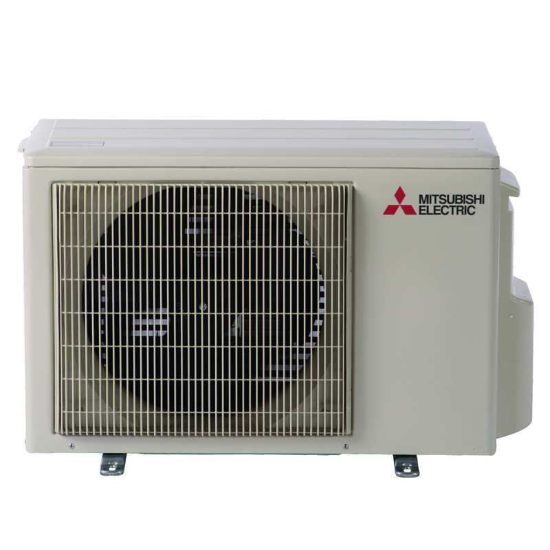 The WR Model 16 SEER Heat Pump’s exterior unit.