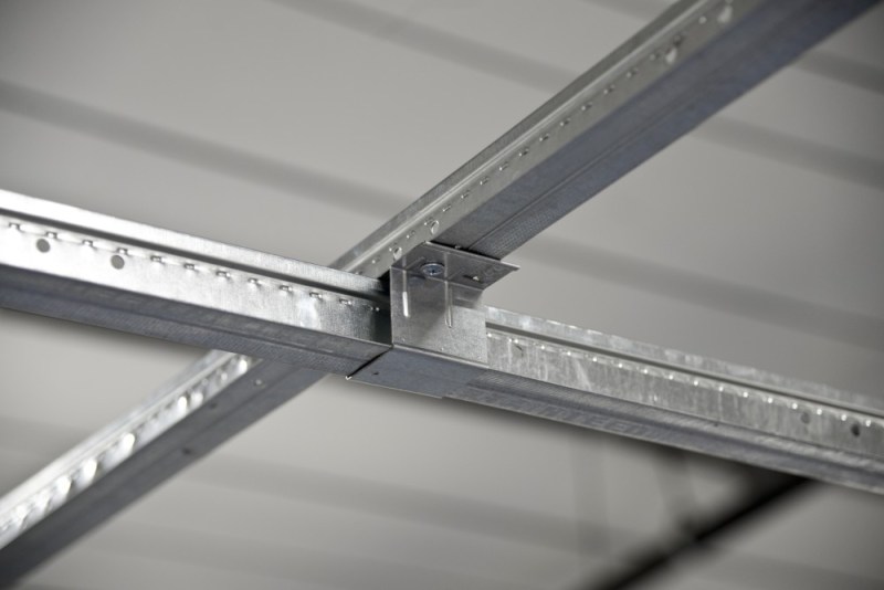 The Quickspan Support Clip is the newest addition to CertainTeed's QuickSpan Locking Drywall Grid System.