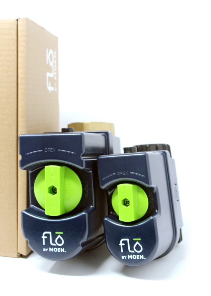 The 1.25-inch Flo by Moen device.