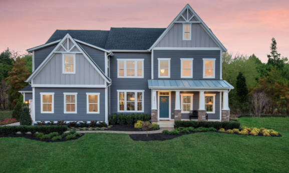 This Ryan home at Potomac Shores starts in the $600,000s.