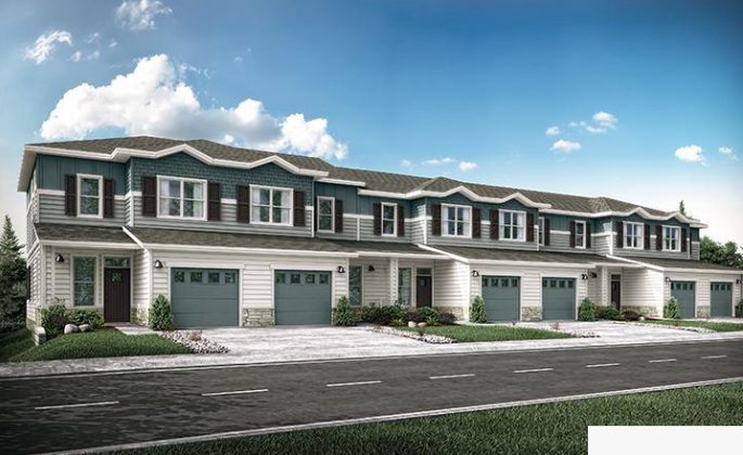 Century's Oak Street townhomes.