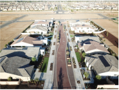 Model homes at Altis.