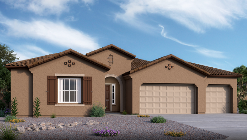 Richmond American Homes Holbrook model at Vistoso Highlands starts at $459,990.