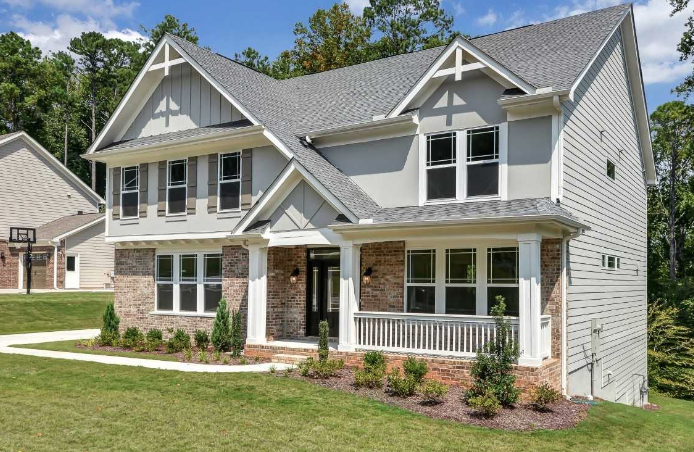 One of the Fischer Homes models.