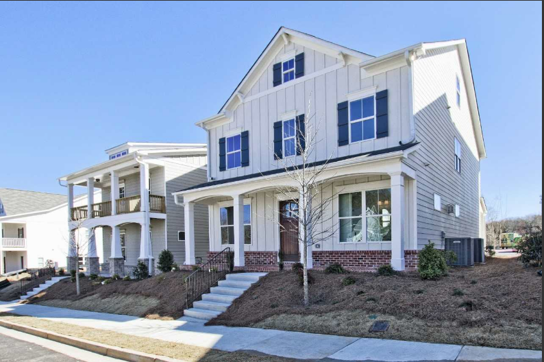 Traton Homes Brawner C model home.