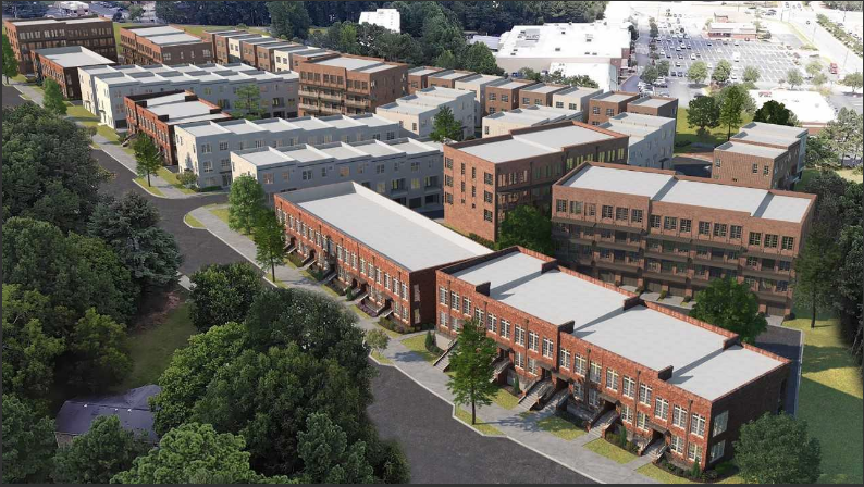 A rendering of The Maxwell in Alpharetta, Georgia.