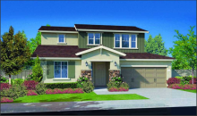 A rendering of a TRI Pointe home at River Islands.