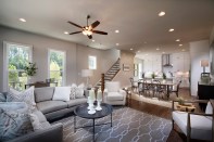 TPG's Highland model townhome interior.