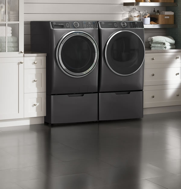 The UltraFresh Front Load Washer by GE Appliances.