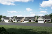 Fischer Homes designs at Tuscany.