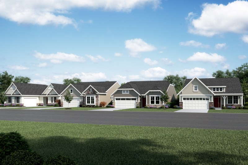 Fischer Homes designs at Tuscany.
