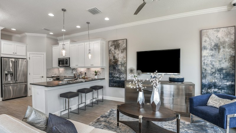 A kitchen in Taylor Morrison's Phillippi Landings.