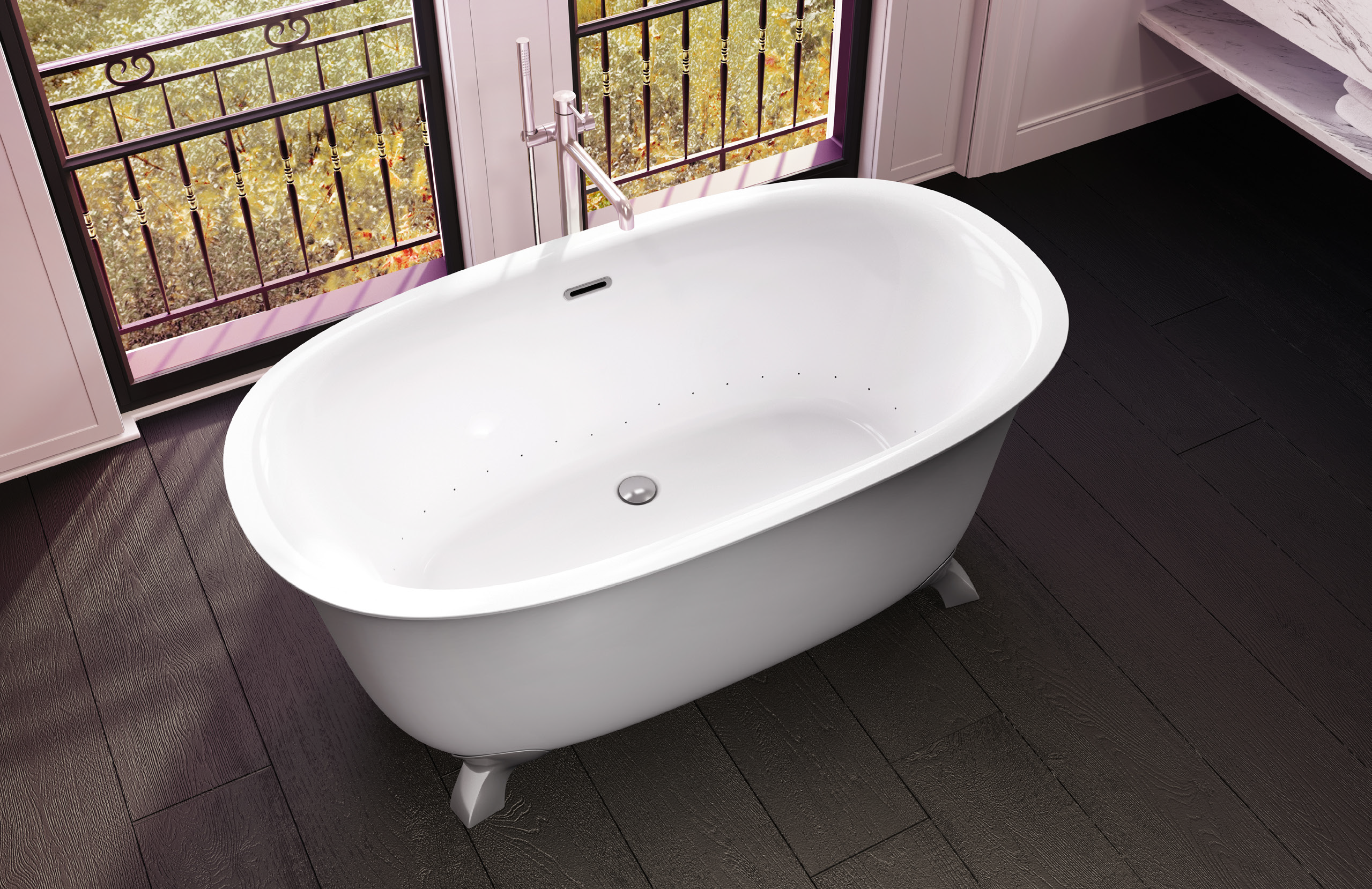 The VIBE Tulipa bath by BainUltra.