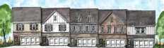 A rendering of the Edgemoore at Milford townhomes from Traton Homes.