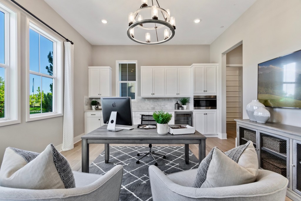 The Next Gen suite by Lennar, arranged as a home office.