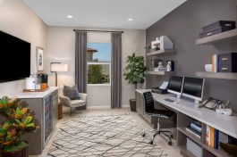 The KB Home Office at the model home at Carmel Ridge in Spring Mountain Ranch in Riverside, Calif.