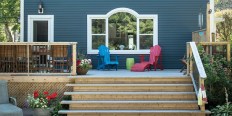The Celect Cellular 5-inch Smooth Clapboard profile by Royal Building Products.