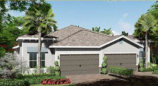 A D.R. Horton paired villa in Florida.