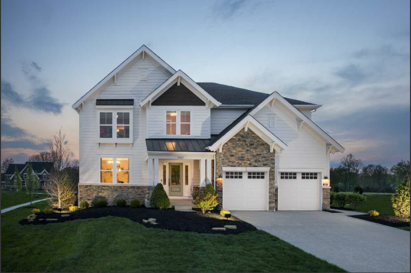 Fischer Homes Leland model at Governor's Preserve.