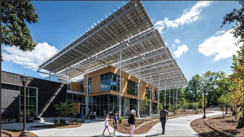 The Kendeda Building at Georgia Tech. Courtesy of Justin Chan Photography.