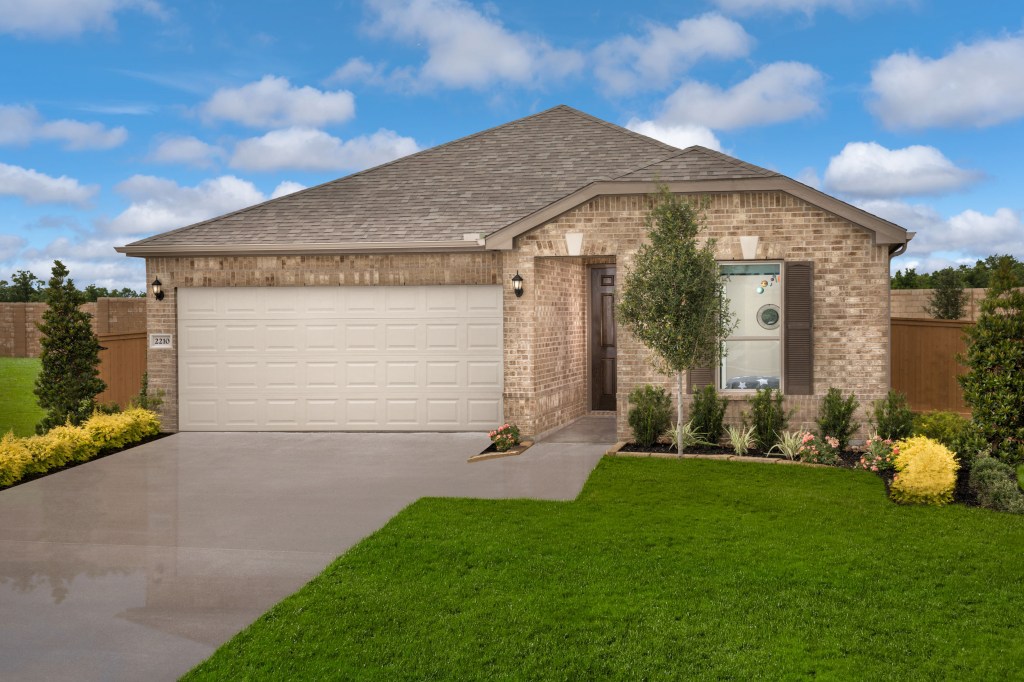 New homes at Sierra Vista in Iowa Colony, Tex. will range from 1,600 to 2,500 square feet in size.