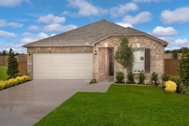New homes at Sierra Vista in Iowa Colony, Tex. will range from 1,600 to 2,500 square feet in size.
