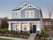 The Calhoun model home by Meritage Homes at Taylor Landing in Columbia, Tenn.