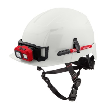 White Front Brim Performance Helmet - Type 2, Class E