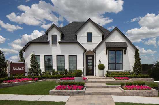 The Davenport model home by Highland Homes.