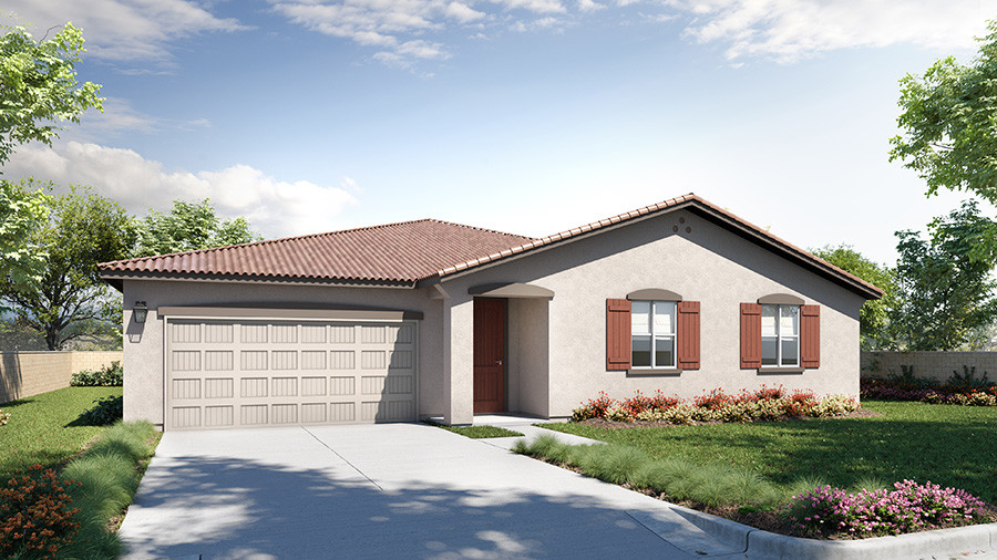 A one-story home floor plan at Rancho Palma by Trumark Homes.