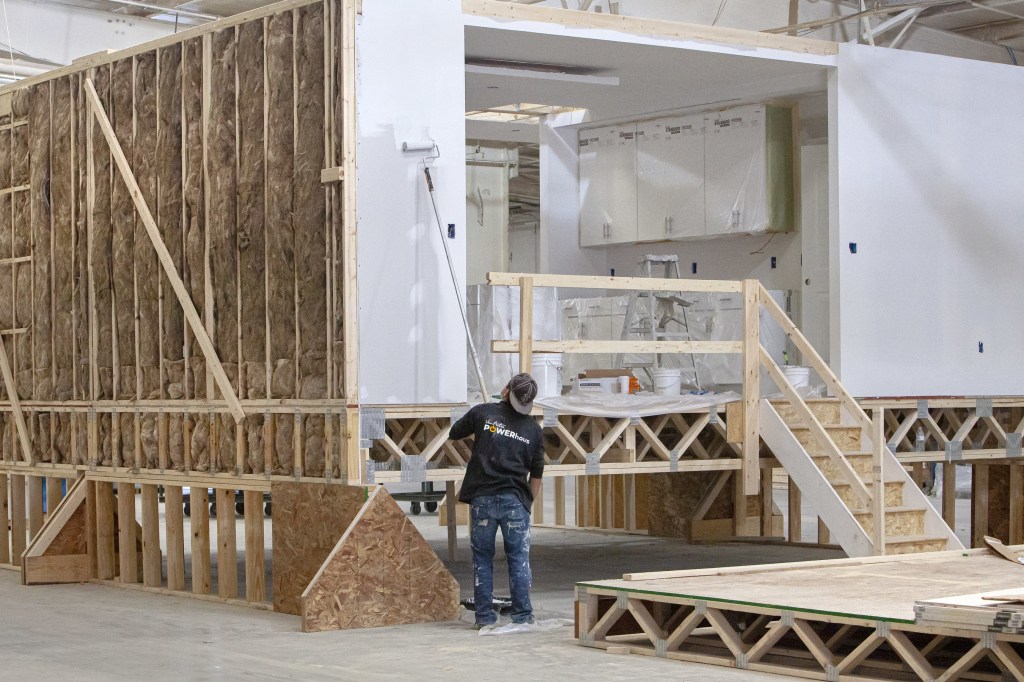 Van Metre POWERhaus homes are constructed modularly with little to no wasted materials.