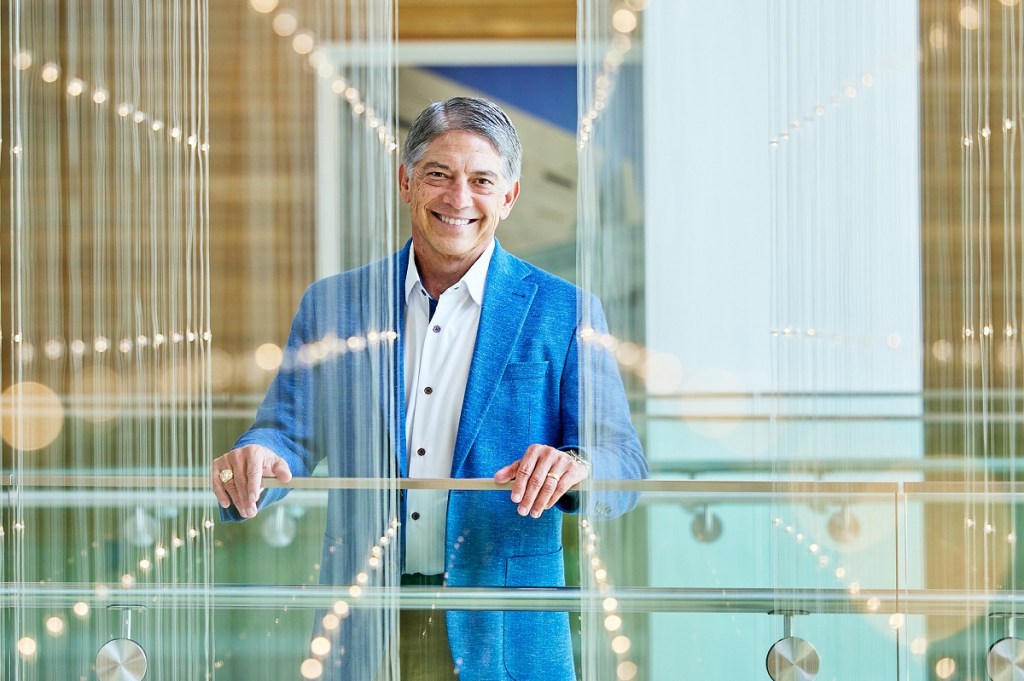 Fred Balda at the Perot Family Offices in Dallas, where Hillwood Communities is located.
