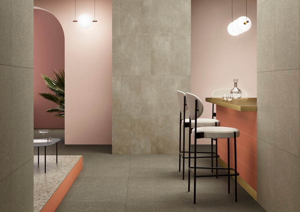 Emser Tile Mixt Mineral in Light Greige