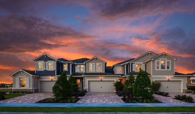 Mattamy Homes' townhomes in Harmony at Lakewood Ranch, a master-planned community in Florida's Sarasota County.
