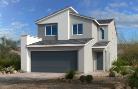 The Landings community at Talus at Kyle Canyon, a gated master plan in northwest Las Vegas.
