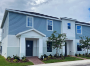 Townhomes in Landsea Homes' Legacy Landings community in Davenport, Florida.