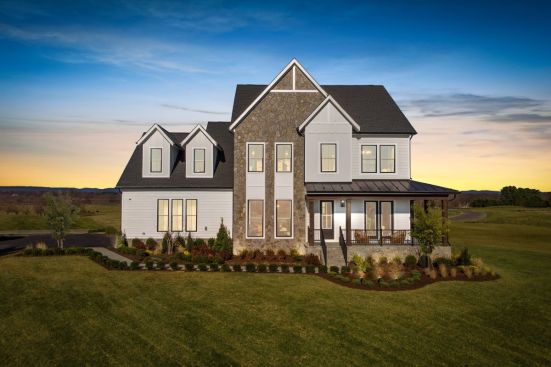 Van Metre's Timberneck III home at Glenmore Farm in Pucellville, Virginia.