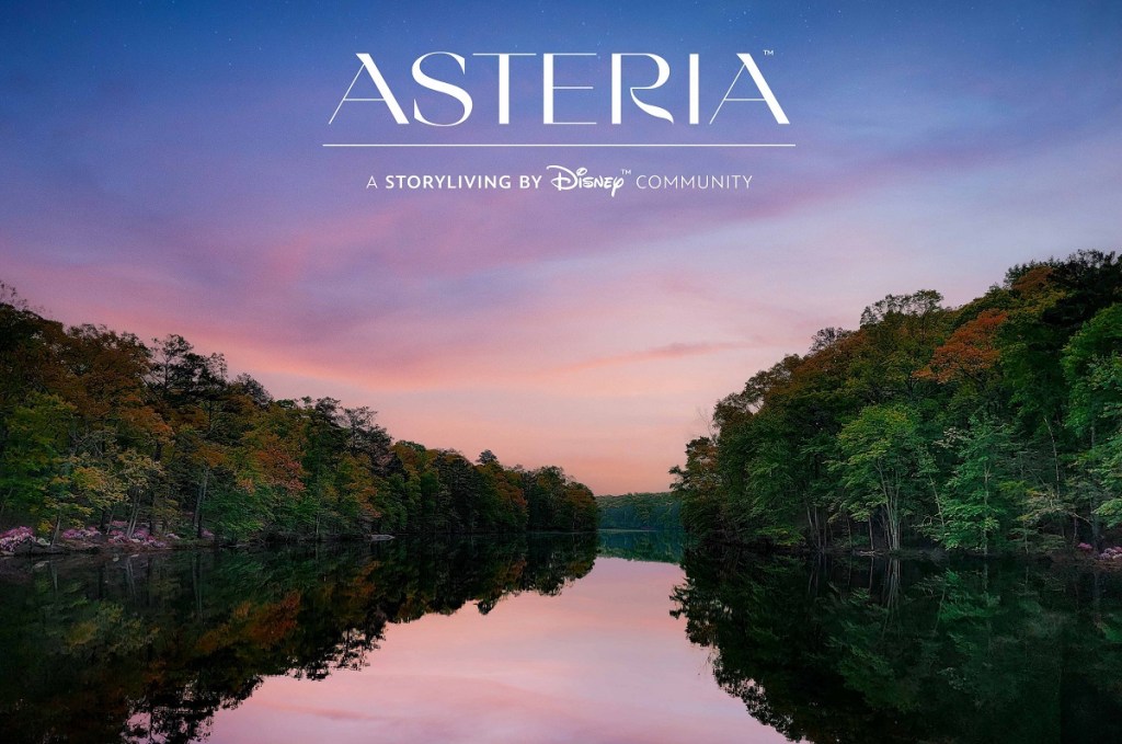 The Asteria community is in the beginning stages of planning with Walt Disney Imagineering and DMB Development.