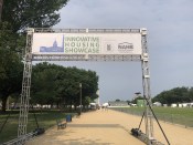 The 2023 Innovative Housing Showcase on the National Mall in Washington, D.C.