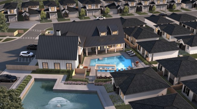 Highland will offer 133 luxury one-, two-, and three-bedroom homes in Melissa, a suburban community 40 miles north of downtown Dallas.