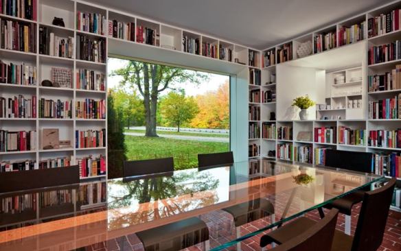 VJAA's T42 project expanded a 1,100-square-foot Cape Cod with a small addition designed to reorient the house to the South, capturing winter sun and summer breezes and creating a new courtyard. The addition emphasizes surface, form, and space, rather than traditional vernacular detail and decorative forms, and provides a new master bedroom, storage, larger dining area and library, and two bathrooms.