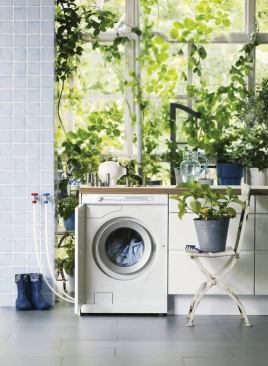 Asko.  In addition to having a Water Factor of only 3.3, the W6884ECO washing machine saves energy by having two water inlet connections: one for hot water and one for cold. By utilizing the hot water already available in the home, the company claims users can save up to 60% of the machine’s electrical energy consumption. If the water needs to be warmer than the incoming hot water, the Energy Star–labeled washer heats it to the specified temperature. 800.898.1879. 
www.askousa.com.